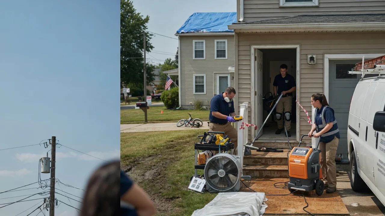 Water Damage Repair in Harpster, OH near me